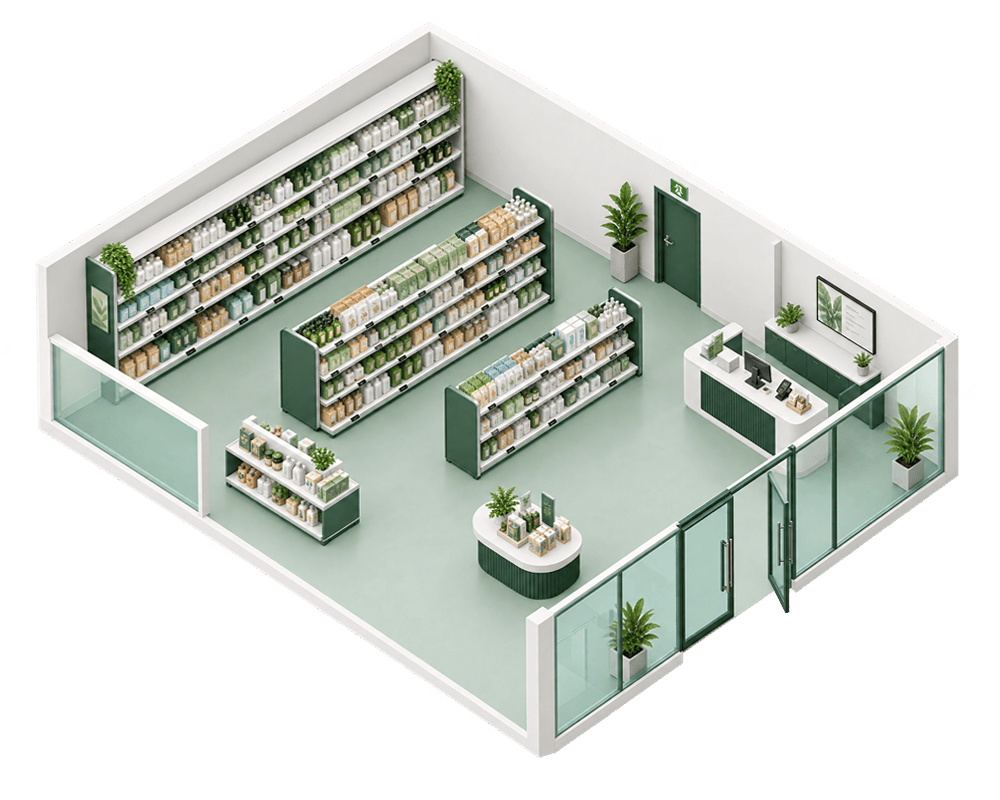 Retail signage image placeholder